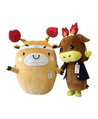 火牛のカーくん・火牛のモーちゃん