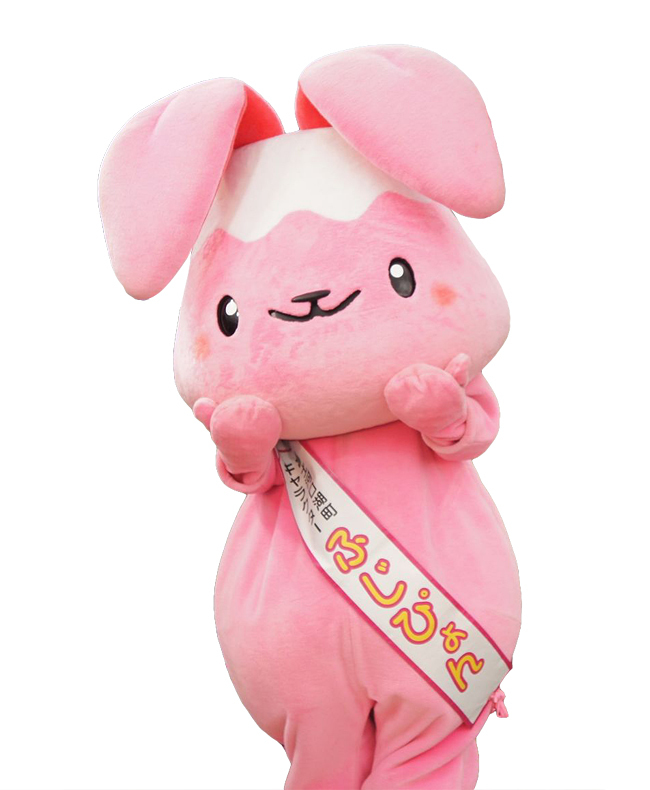 ふじぴょん ぬいぐるみ 富士河口湖 ゆるキャラ 富士山 ふじぴょん | ゆるキャラグランプリ