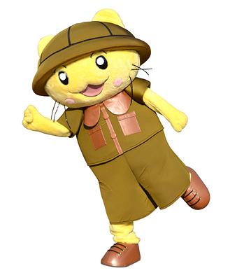 倉敷市税キャラクター タックス隊長の画像