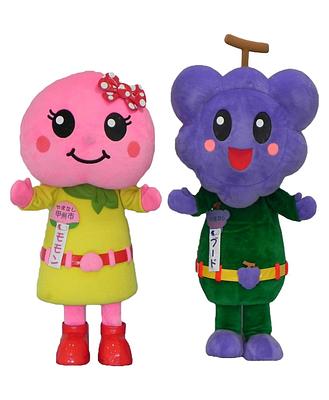 ブード（くん）とモモン（ちゃん）の画像