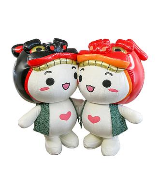 酒田市公認マスコットキャラクター もしぇのん・あののんの画像